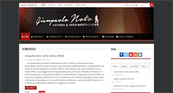 Desktop Screenshot of giampaolonoto.it